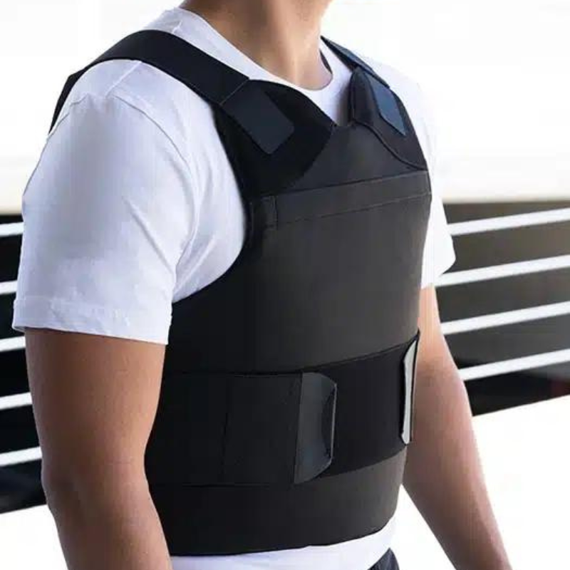 Enhancer Bulletproof Vest Level IIIA + Ant-Stab Dual Threat Protection Police Law Enforcement Military Covert Ops Undercover Black